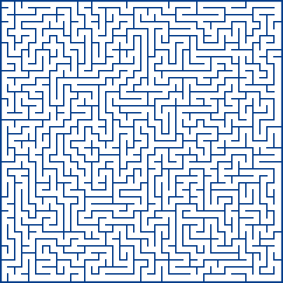 Generating Mazes With Inductive Graphs Jelv Is - Pattern (404x404), Png Download