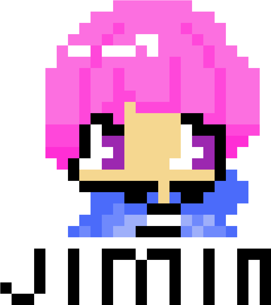 Jimin From Bts - Bts Chibi Pixel (1184x1184), Png Download