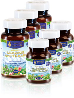 Maharishi Amrit Kalash Set Of 3, Sugar-free - Amrit Kalash Ma-5 Kräutertabletten (545x390), Png Download