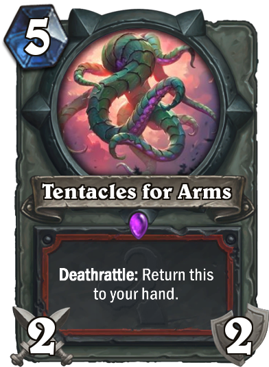 Feelsbadman For This Card - Hearthstone Card C Thun (400x550), Png Download