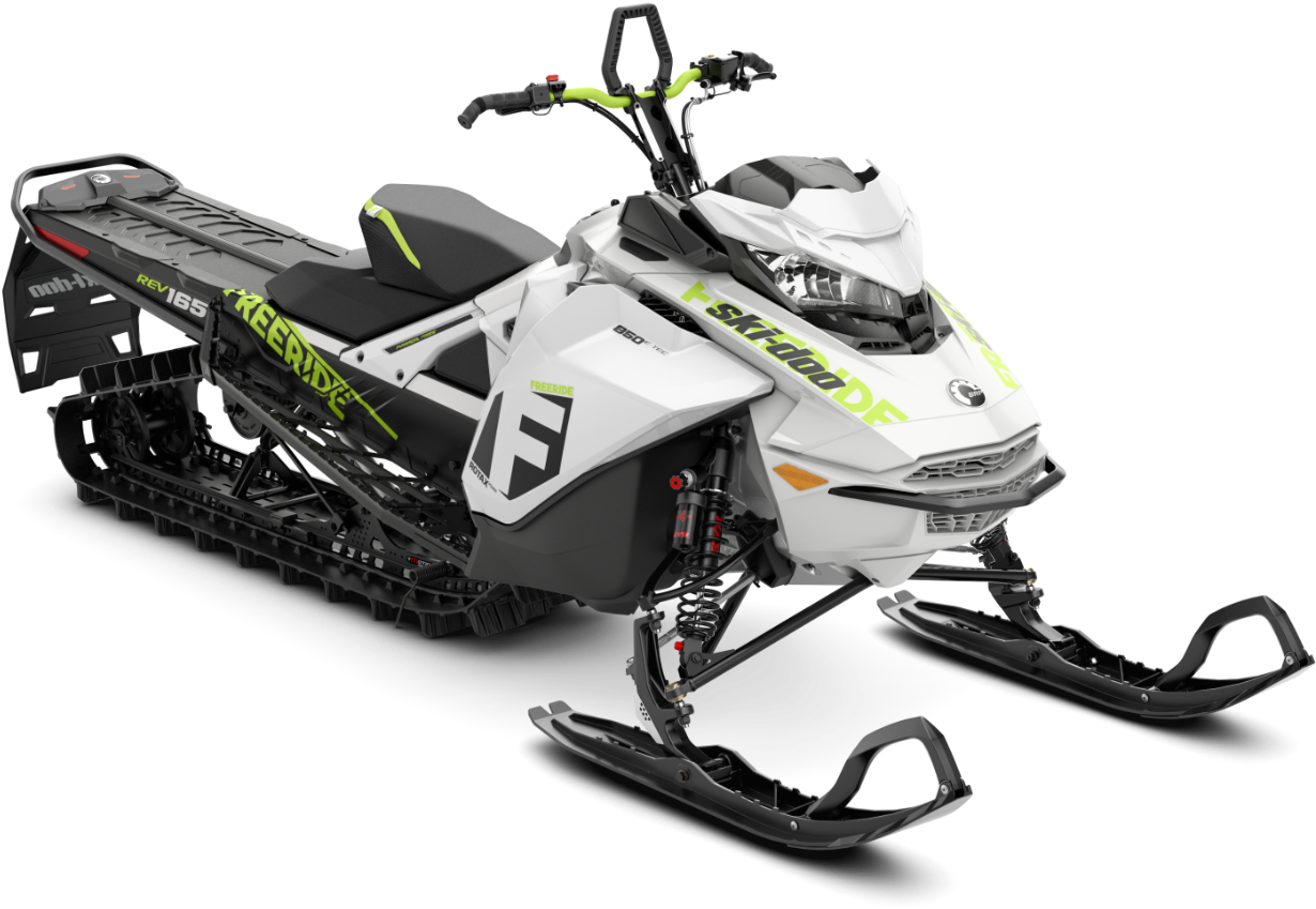 2018 Ski Doo Freeride 165 850 E Tec Powdermax - 2018 Ski Doo 850 Freeride (1322x1101), Png Download