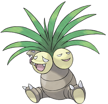 104kib, 350x350, 103exeggutor[1] - Exeggutor Pokemon (350x350), Png Download