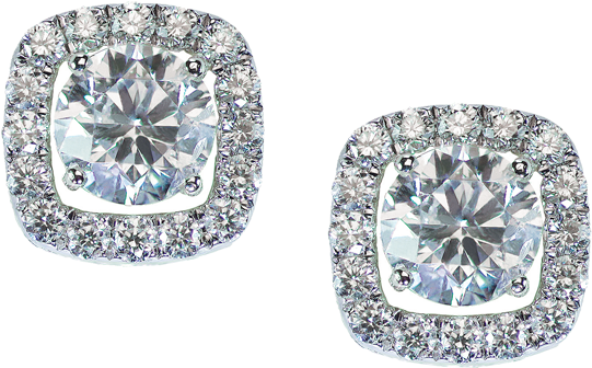 Shop Designer Collection Gold Diamond Encrusted Ear - Earring (719x500), Png Download