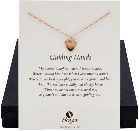 Mother's Gift To Daughter, Rose Gold Jewelry Necklace (529x500), Png Download