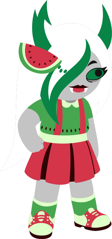 Watermelon Png Tumblr (381x810), Png Download