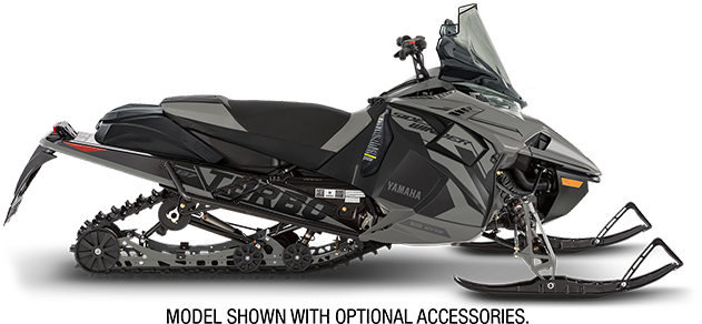 Trail Snowmobile Profile - 2018 Yamaha Viper Ltx Dx (640x326), Png Download