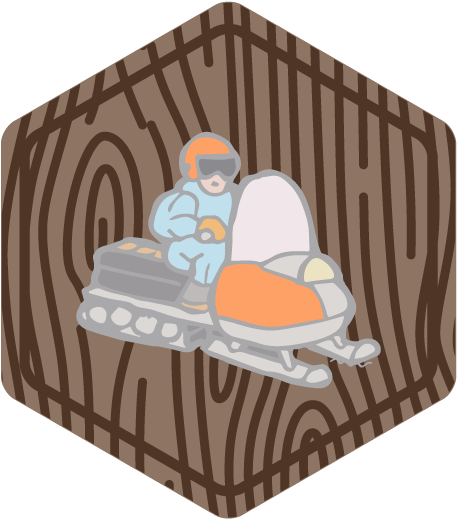 The Rhinelander Area Is The Perfect Hub For Snowmobiling - Rhinelander (480x536), Png Download