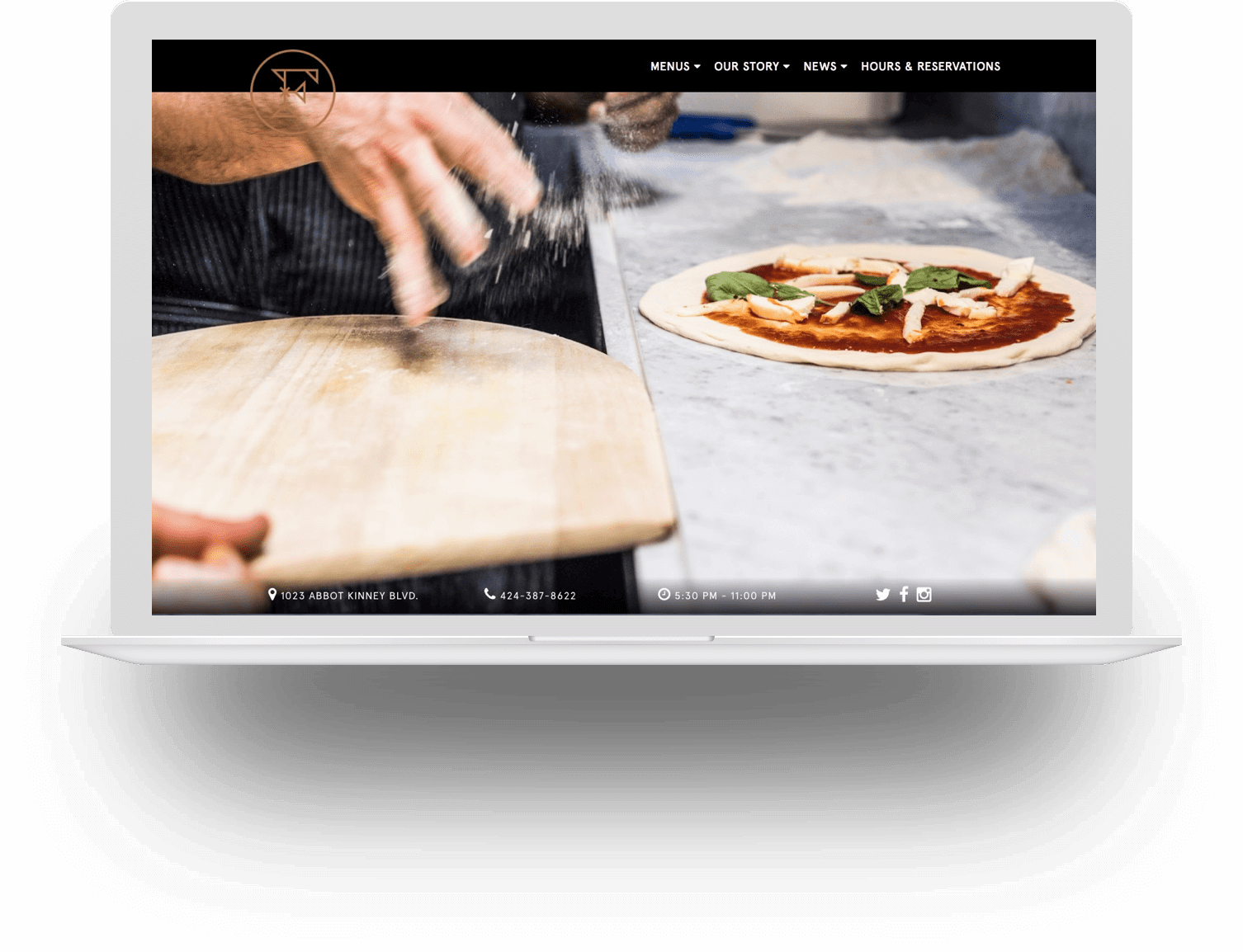 Sociavore Feature - Restaurant-focused Design - Restaurant (1506x1154), Png Download