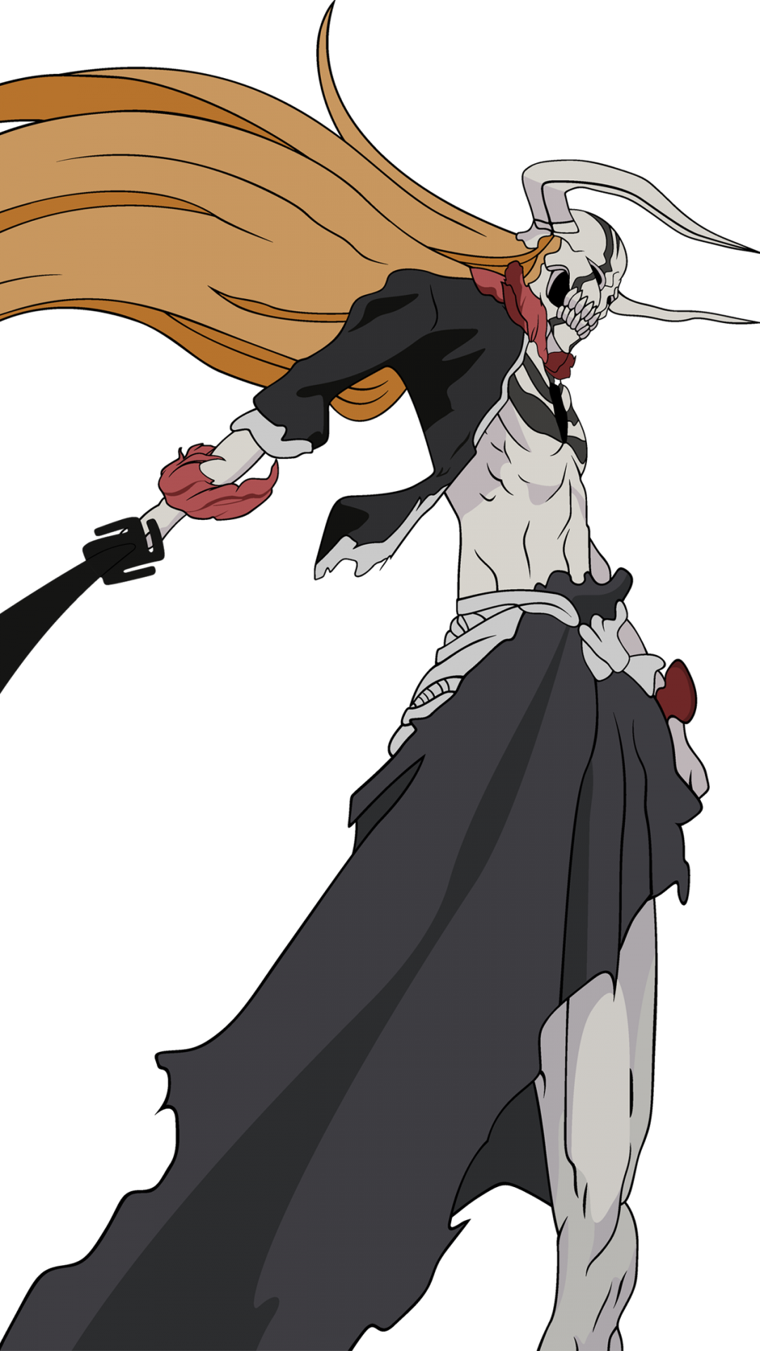 Mobile Wallpaper - Ichigo Vasto Lorde (1080x1920), Png Download