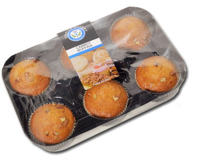 Carrot Muffins - Muffin (450x450), Png Download