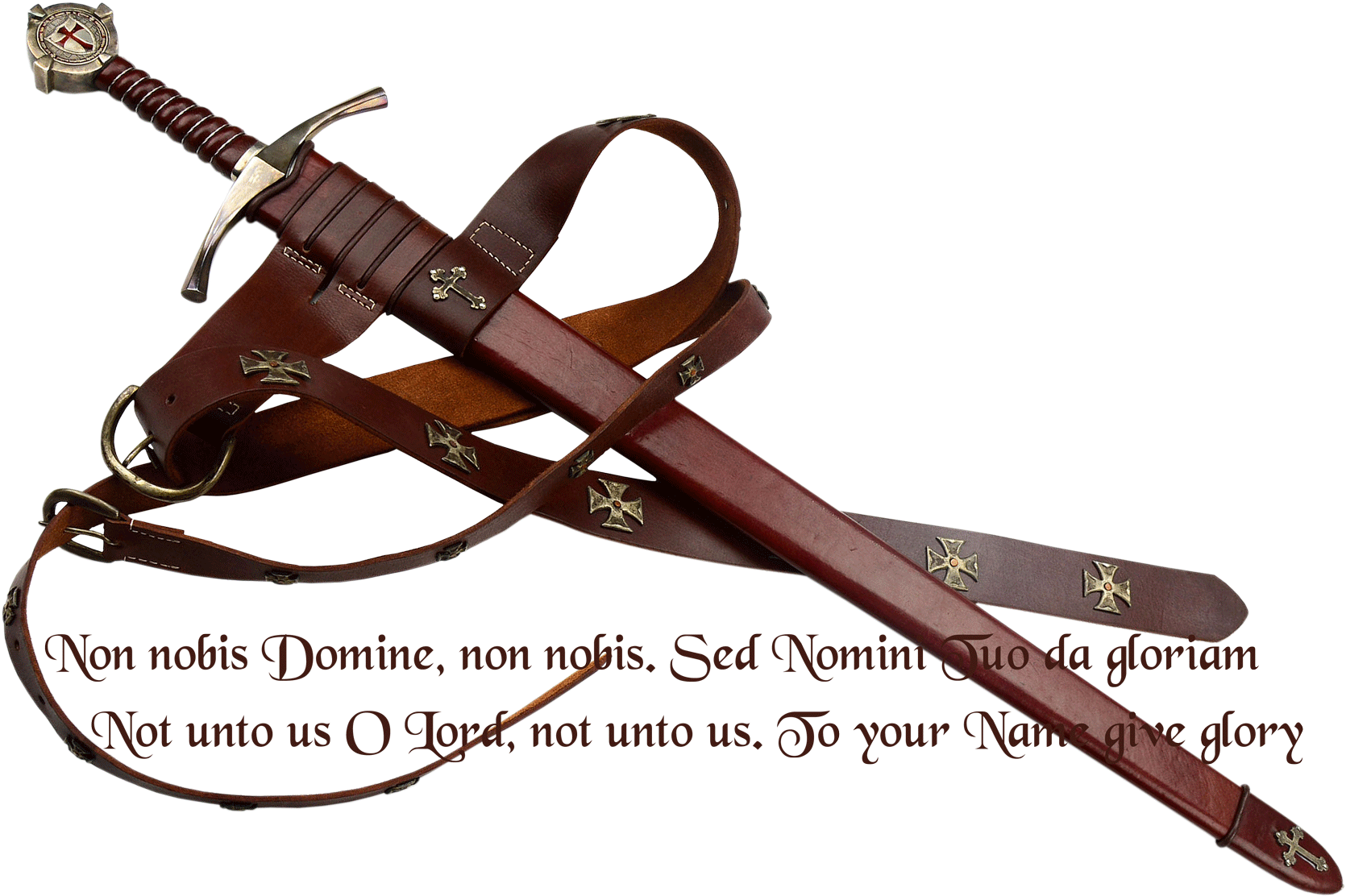 Life And Death - The Accolade Sword Of The Knights Templar (2200x1164), Png Download