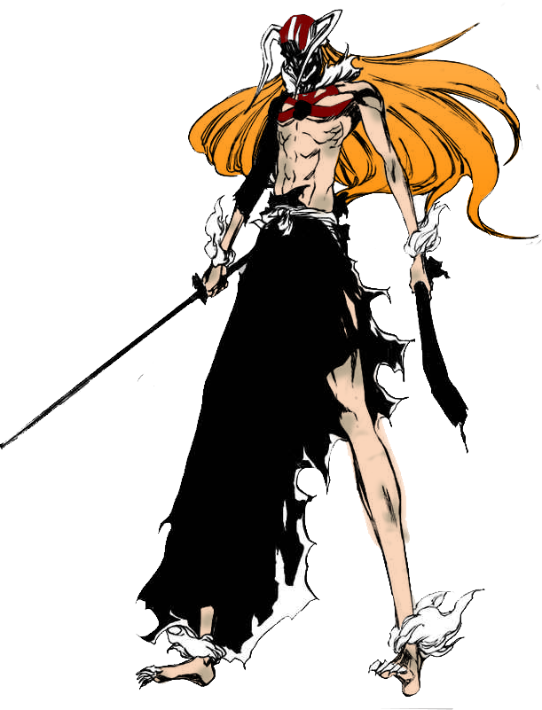 Hollow Ichigo Color By Lordofdarknesssss On Deviantart (611x801), Png Download