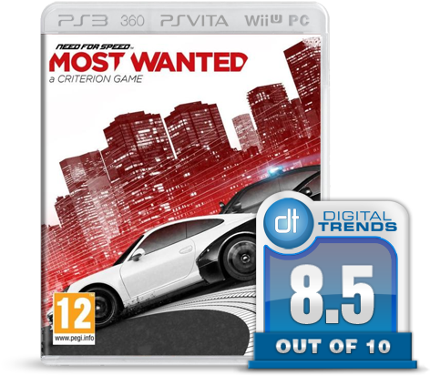 Need For Speed Most Wanted Review - Need For Speed Most Wanted Para Ps Vita (500x467), Png Download