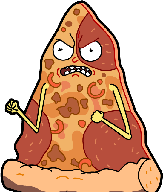 Pizza Morty - Morty Smith (562x650), Png Download