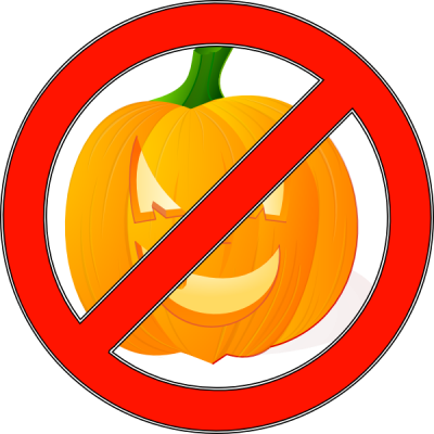 More Than A Harmless Holiday For Kids - No Halloween (400x400), Png Download
