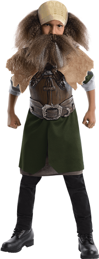 The Hobbit Boys Deluxe Dwalin Costume - Costume Hobbit (850x850), Png Download