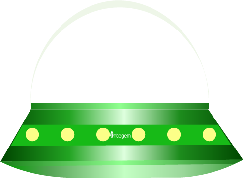 Greenspaceships-01 - Handbag (600x600), Png Download