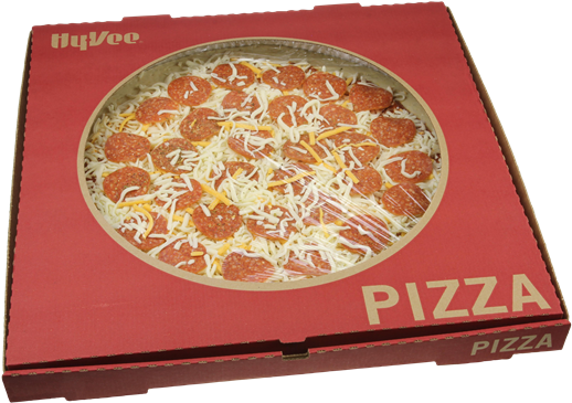 Pepperoni Pizza Family Size Thin Crust - Pepperoni (600x423), Png Download
