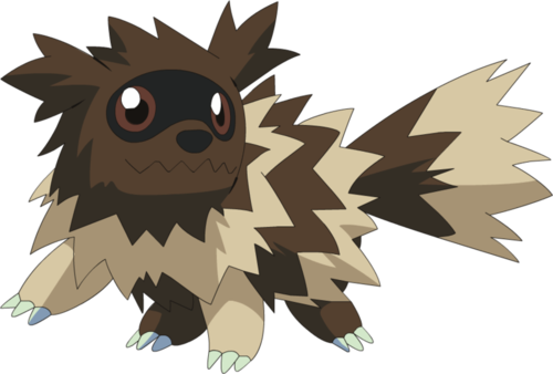 Pokemon Xy Zigzagoon 37 Background Wallpaper - Zigzagoon Pokemon (500x338), Png Download
