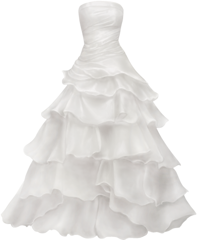 Share This Image - Wedding Dress (415x500), Png Download