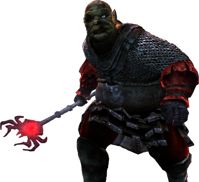 Magier Lord Of The Rings - Lord Of The Rings Orc Png (663x606), Png Download