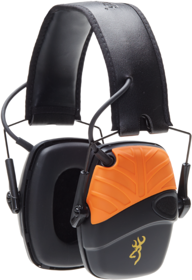 Accessories - Browning Xp Electronic Earmuffs (438x600), Png Download