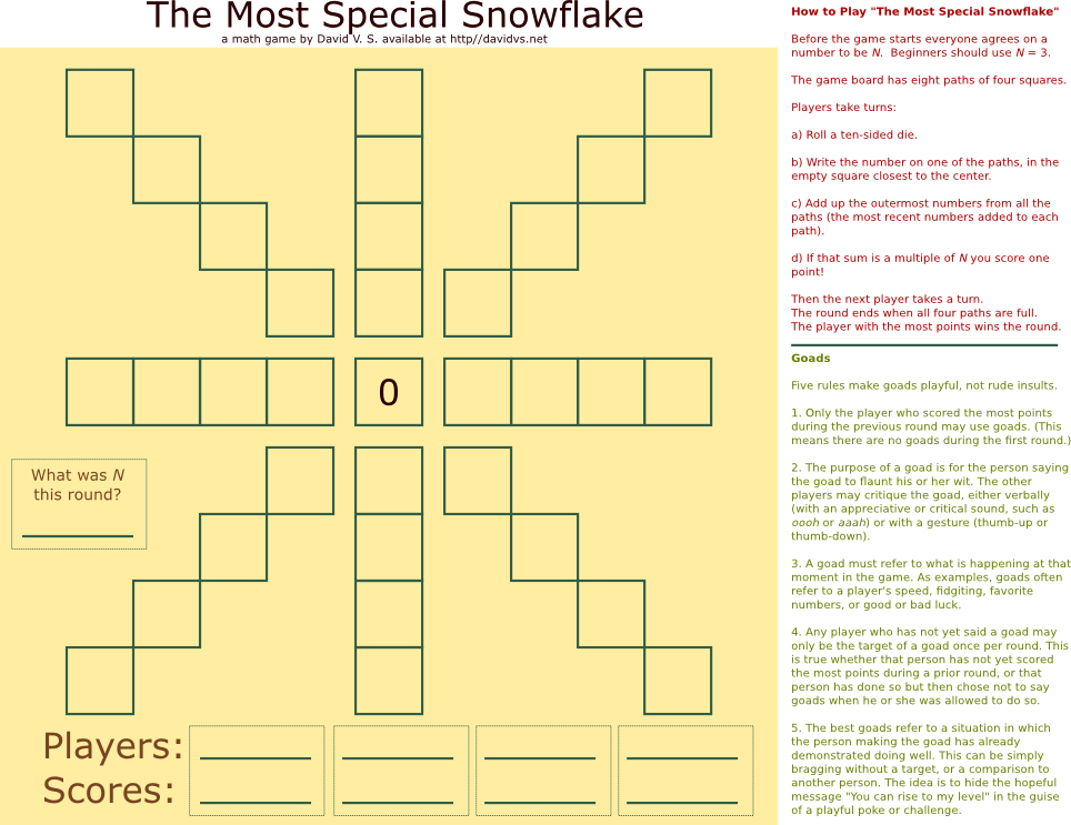 Snowflake Game Board - Cross (964x743), Png Download