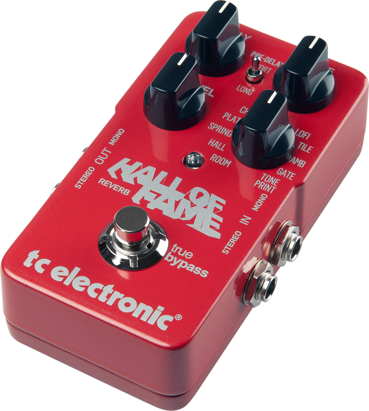 Hall Of Fame Reverb - Tc Electronic Hall Of Fame 2 - Reverb Guitar Effects (718x800), Png Download