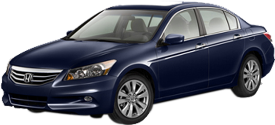 Car Hire Honda Accord In Hyderabad - Honda Accord 2008 Blue 4 Door (541x337), Png Download