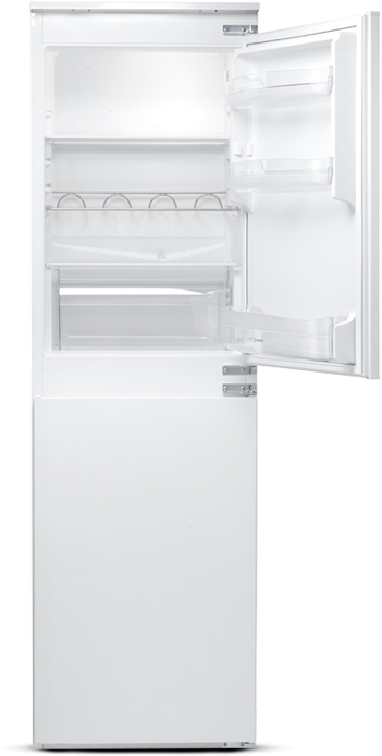 Integrated Fridge Freezers - Refrigerator (351x694), Png Download