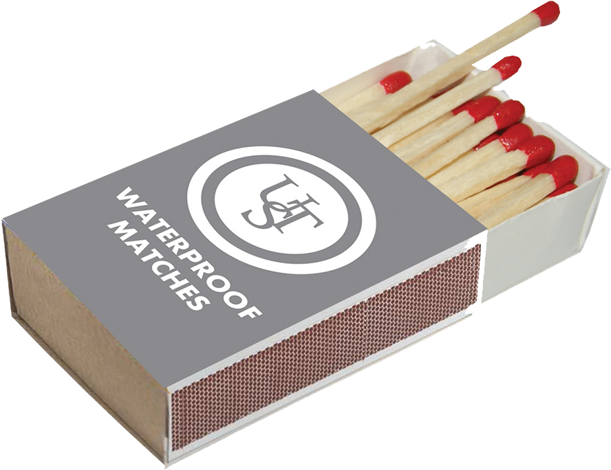 Ultimate Survival Technologies Waterproof Matches 4-pack (960x960), Png Download