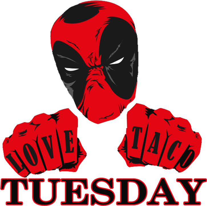 Filter[filter] Deadpool Loves Tacos - Photograph (1080x1920), Png Download