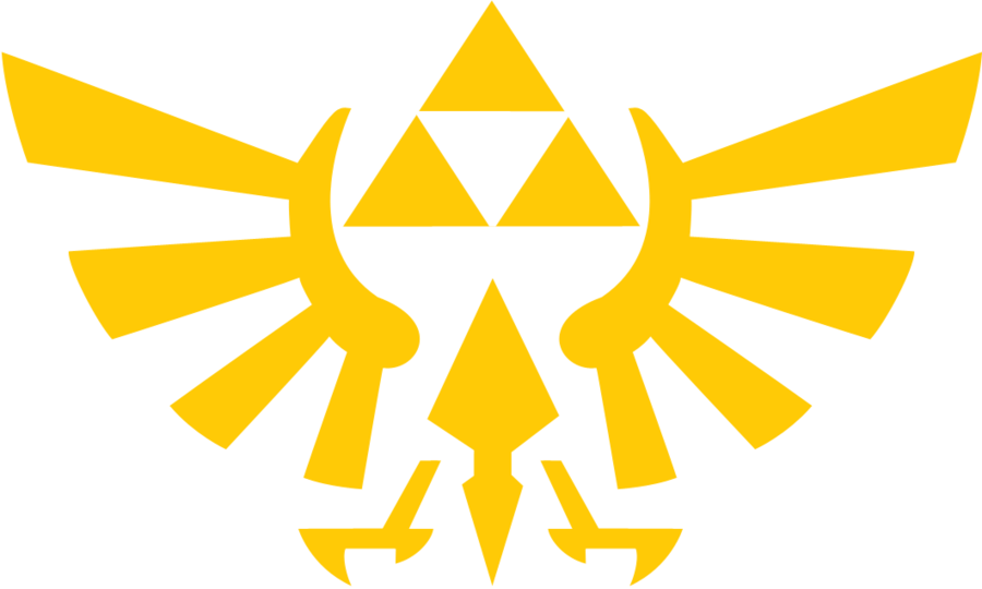 Triforce Vector By Raynebowdash7-d5lx4z4 - Zelda Triforce Png (900x540), Png Download
