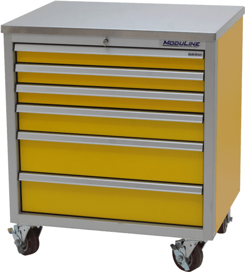 Mobile Toolbox Cabinets With Drawers - Aluminum Tool Box With Drawers (555x555), Png Download