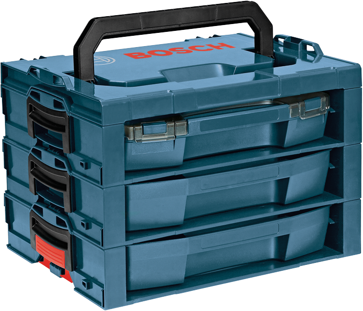 L-rack Organizational Shelf System With Drawers And - L Boxx Mini Bosch (740x634), Png Download