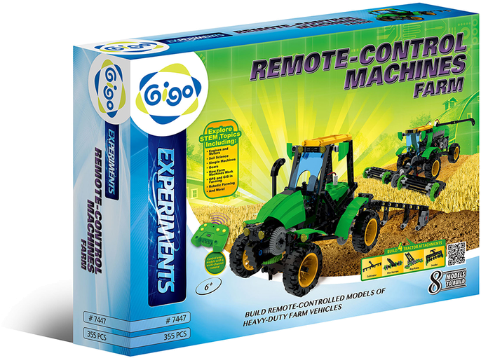 Remote-control Machines Farm - Gigo Remote Control Programming (800x800), Png Download