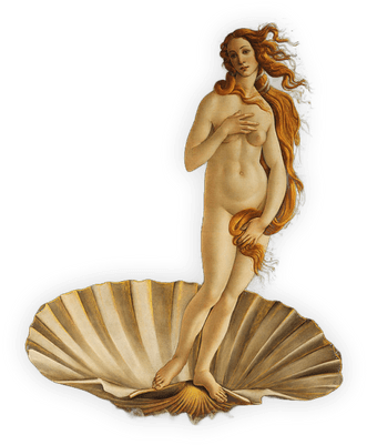 Birth Of Venus - Birth Of Venus Png (400x400), Png Download