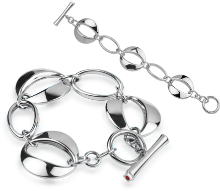 Elle Sterling Silver Jewelry - Silver Jewelry Png (480x430), Png Download