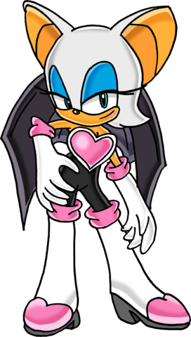 Rouge The Bat - Rouge The Bat Png (272x479), Png Download
