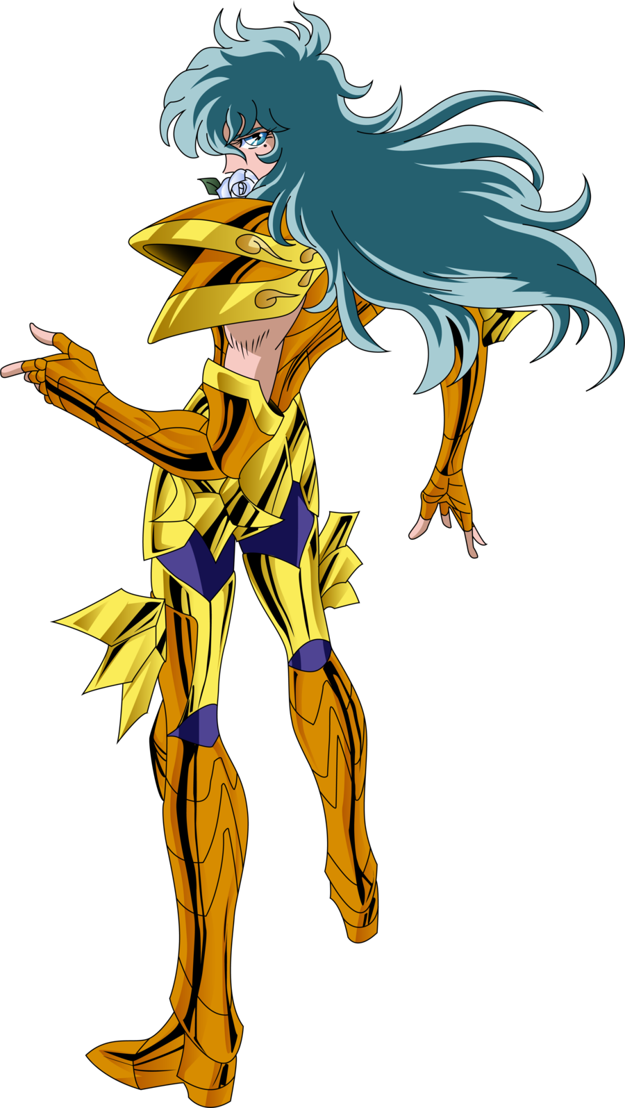Saint Seiya Pisces Aphrodite By Ikkispartan On Deviantart - Ikki Spartan (671x1189), Png Download