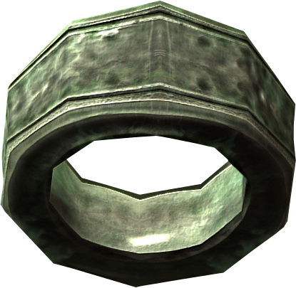 Silver-blood Family Ring - Ring Skyrim (415x405), Png Download