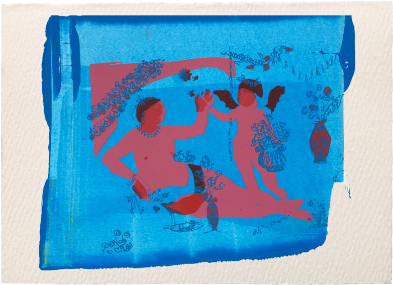 Aphrodite And Eros Card - Messenger Bag (800x800), Png Download