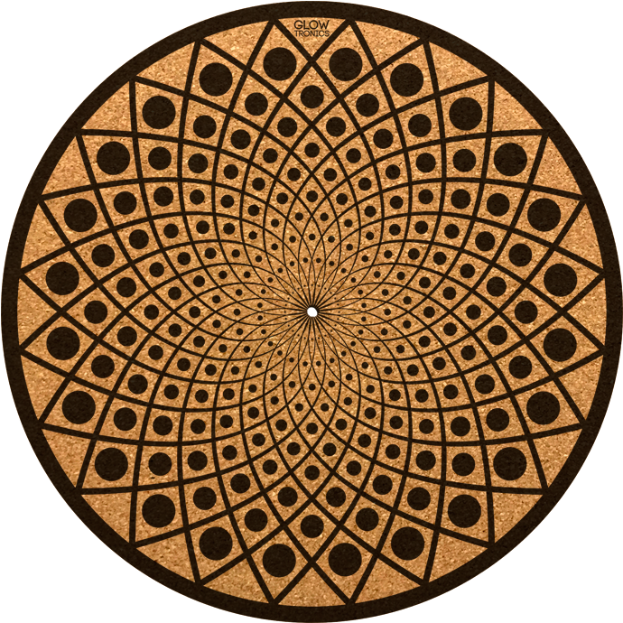 Black Hole Cork Slipmat - Glowtronics Black Hole (750x750), Png Download