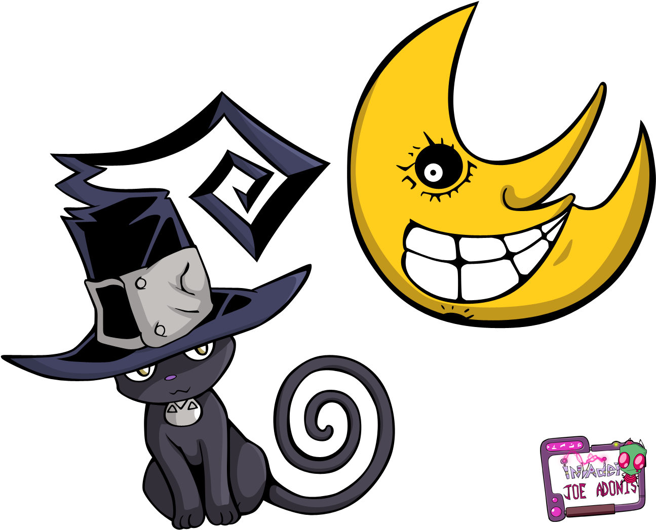 Blair Soul Eater Png Blair - Portable Network Graphics (1306x1050), Png Download