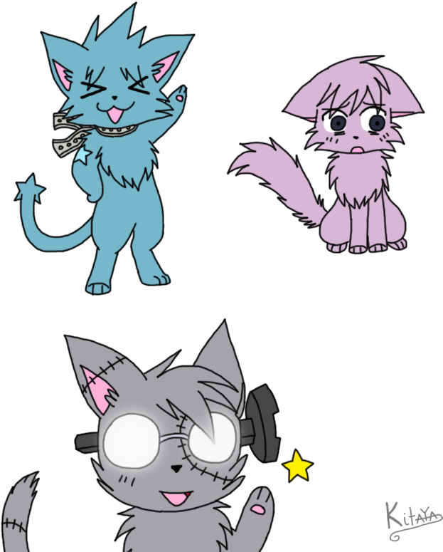 Soul Eater - Soul Eater Soul As Cats (712x814), Png Download