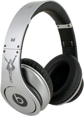 Beats By Dre Studio Jackson Silver Headphones - Xqisit Kopfhörer (400x420), Png Download