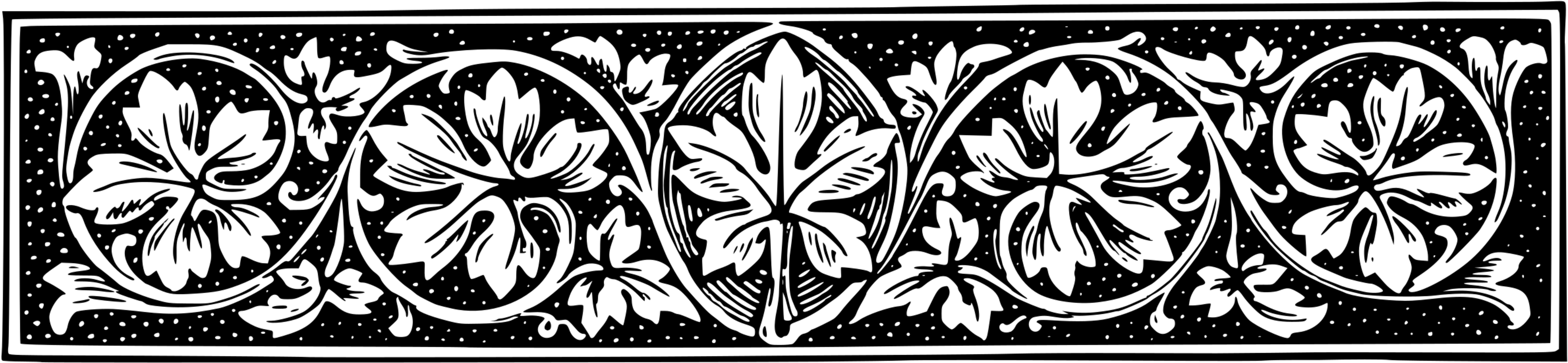 Computer Icons Black And White Visual Arts Calligraphy - Visual Arts (3249x750), Png Download