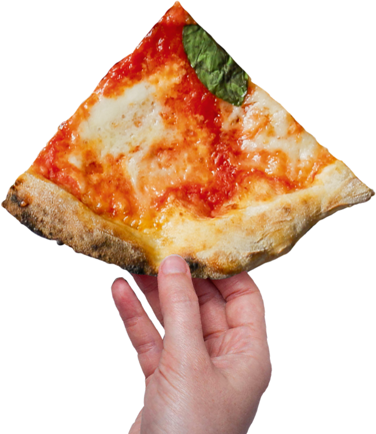 In Pizza We Trust - Pizza Margherita (741x960), Png Download