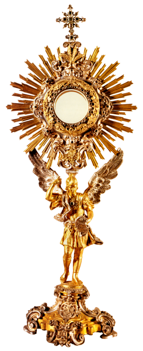 Santisimo Sacramento Del Altar (497x1200), Png Download