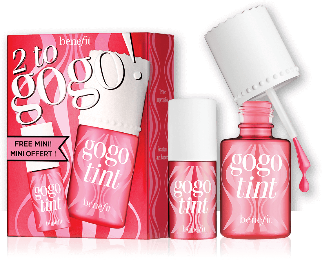 This Gogotint Value Set Includes A Full-size And Free - Benefit Cosmetics Gogotint Cheek & Lip Stain (1220x1380), Png Download